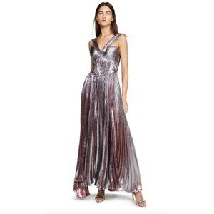 Rare Maria Lucia Hohan Olympe Dress Gown in Ice Ruby